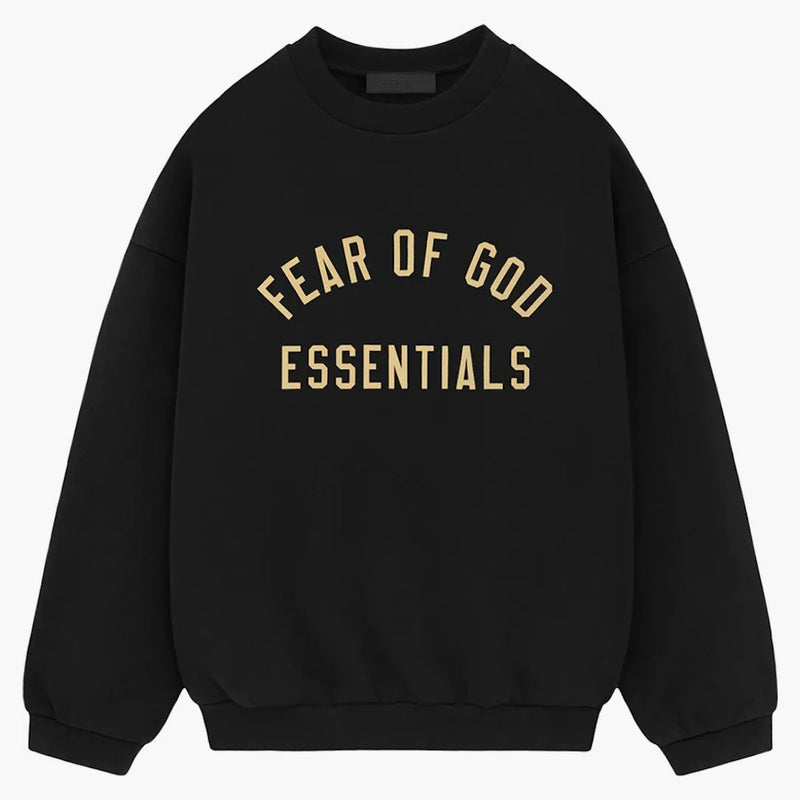 Strach przed Bogiem Essentials Fleece II Crewneck Black