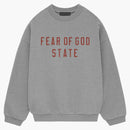 Fear Of God Essentials Fleece Ii Crewneck Dark Heather