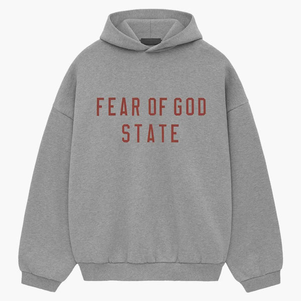 Fear Of God Essentials Fleece Ii Hoodie Dark Heather