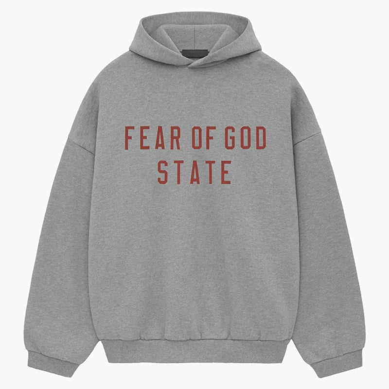 Fear Of God Essentials Fleece Ii Hoodie Dark Heather