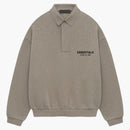Fear of God Essentials Fleece Polo Heather Gray