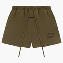 Fear of God Essentials Fleecer Soccer Short Olive