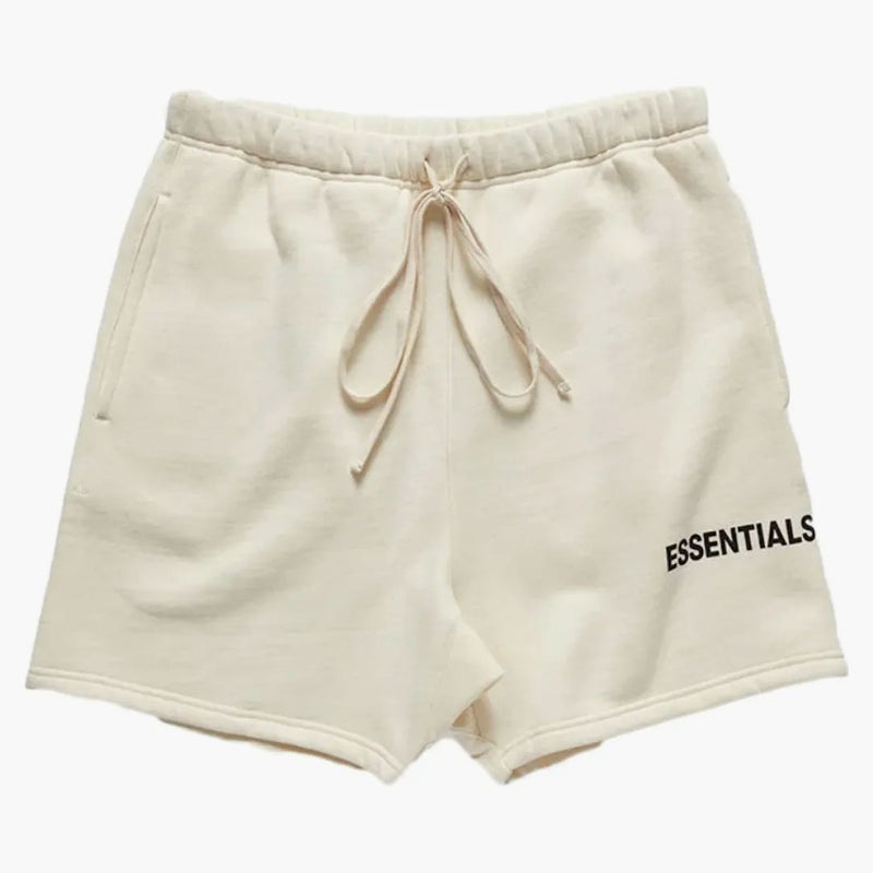 Strach przed Bogiem Essentials Graphic Sweat Shorts Cream