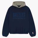 Fear Of God Essentials Grizzlies Hoodie Navy