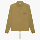 Fear of God Essentials Half ZIP Track Jacket Amber