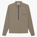 Fear of God Essentials Half Zip Track Jacket Harvest