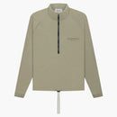 Fear Of God Essentials Half Zip Track Jacket Pistachio