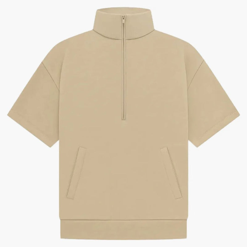 Fear of God Essentials Halfzip 3/4 Sleeve Shirt Sand