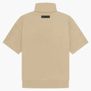 Miedo a Dios esencial Halfzip 3/4 Camisa de manga arena