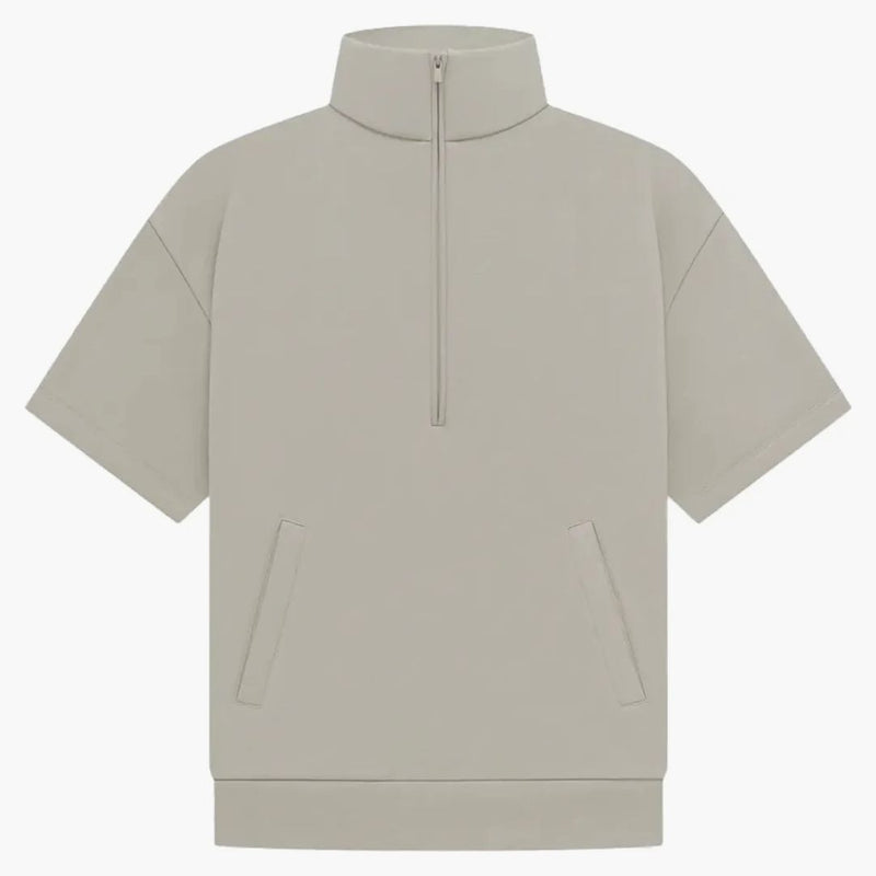 Rädsla för Gud Essentials Halfzip 3/4 ärmskjorta SEAL