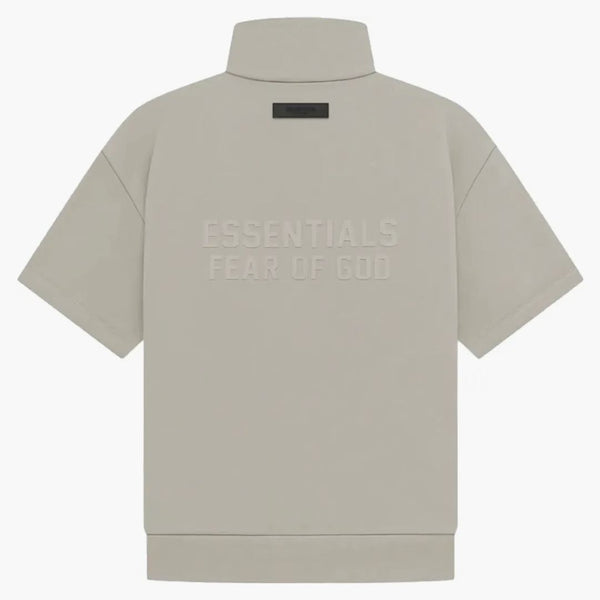 Rädsla för Gud Essentials Halfzip 3/4 ärmskjorta SEAL