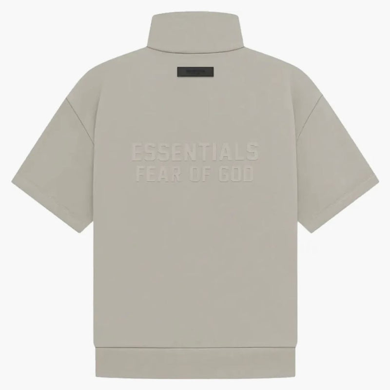 Rädsla för Gud Essentials Halfzip 3/4 ärmskjorta SEAL