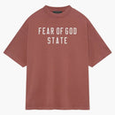 Fear Of God Essentials Heavy Crewneck Tee Crimson
