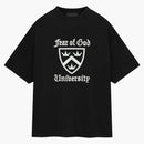 Strach z Boha Essentials Heavy Crewneck Tea (FW24) Černý