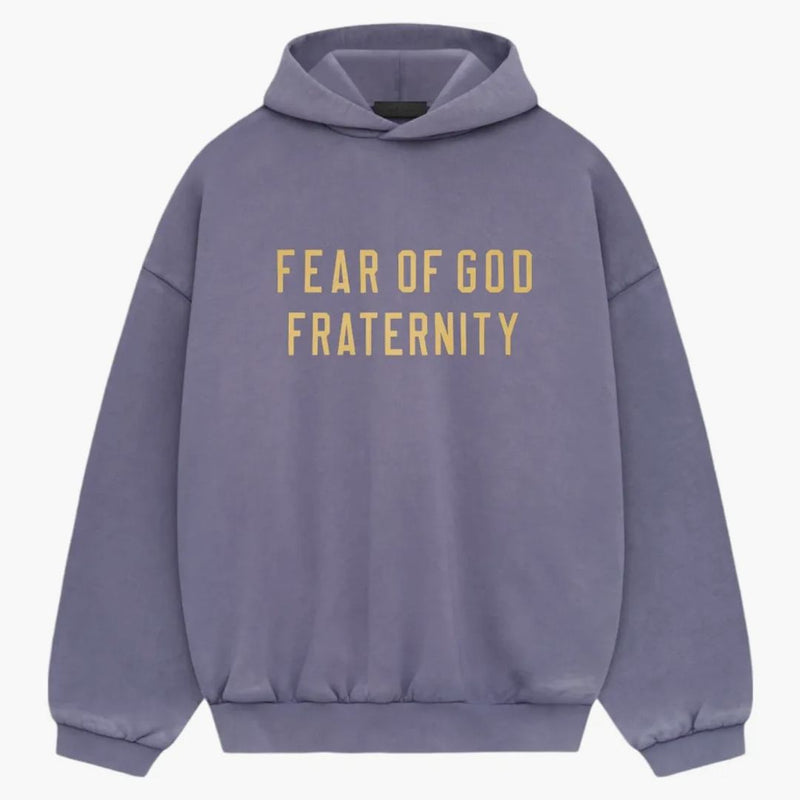 Fear Of God Essentials Heavy Fleece Hoodie Lavender