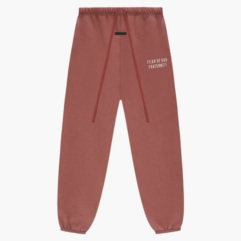 Fear of God Essentials Heavy Fleece Sweatpant Crimson