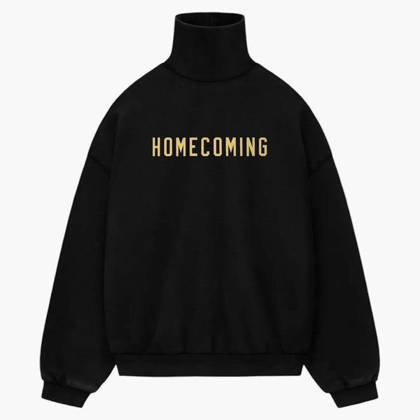 Fear of God Essentials Heavy Fleece Turtleneck Black
