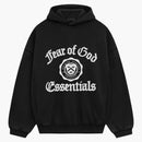 Fear Of God Essentials Heavy Fleece Vintage Shrunken Hoodie Black