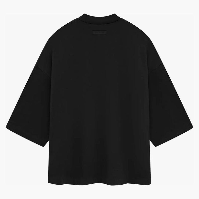 Paura di God Essentials Heavy Jersey Football Tea Jet Black