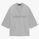 Fear of God Essentials Heavy Jersey Football Tee Light Heather Gray