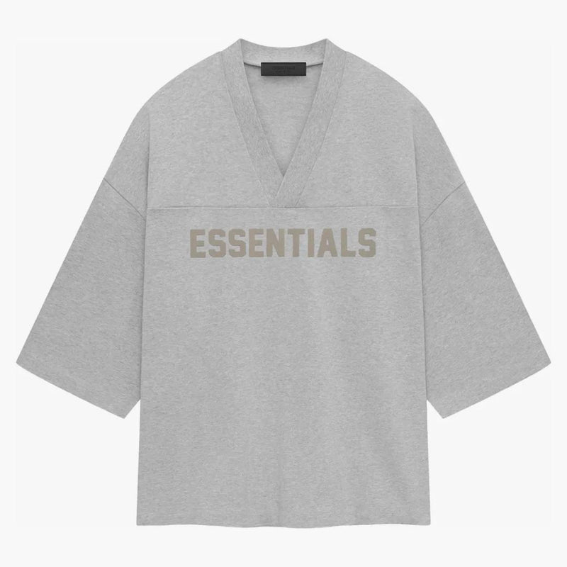 Strach z Boha Essentials Heavy Jersey Fotbal Tee Light Heather
