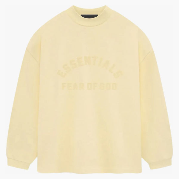 Strach przed Bogiem Essentials Heavy Jersey L/S Tea ogród żółty