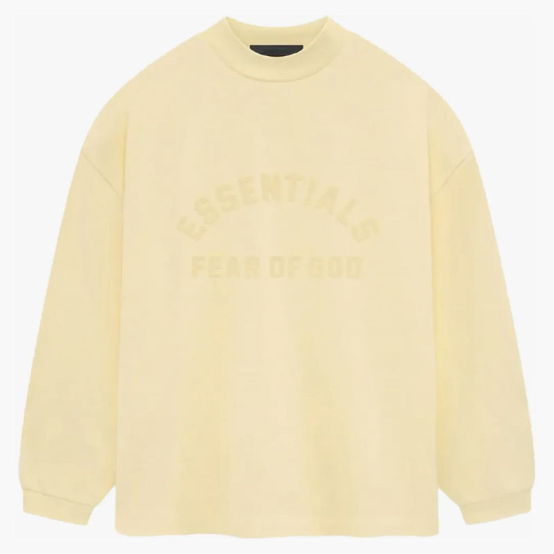 Fear of God Essentials Heavy Jersey L/S Tea Garden Yellow