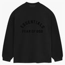 Fear Of God Essentials Heavy Jersey Longsleeve Tee Jet Black