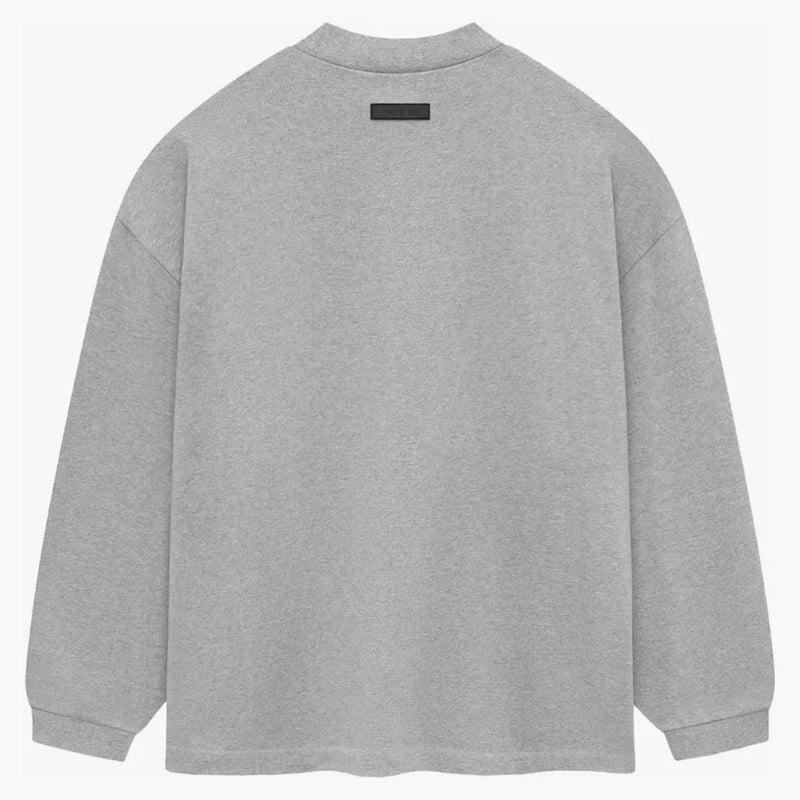 Strach przed Bogiem Essentials Heavy Jersey Longsleeve TEE Light Heather Grey