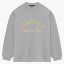 Fear of God Essentials Heavy Jersey Longsleeve Tee Light Heather Gray