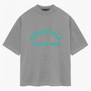 Fear of God Essentials Heavy Jersey SS Tea Dark Heather OaTMeal
