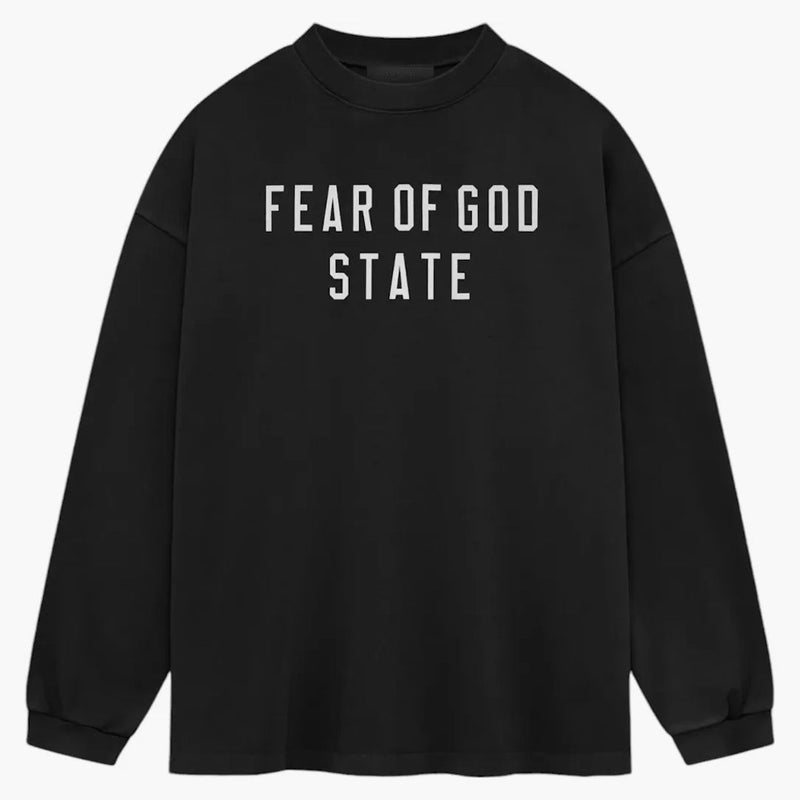 Fear of God Essentials Heavy Longsleeve Tea Black