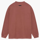 Fear Of God Essentials Heavy Longsleeve Tee Crimson