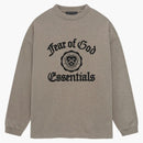 Fear of God Essentials Heavy Longsleeve Tea Heather Gray