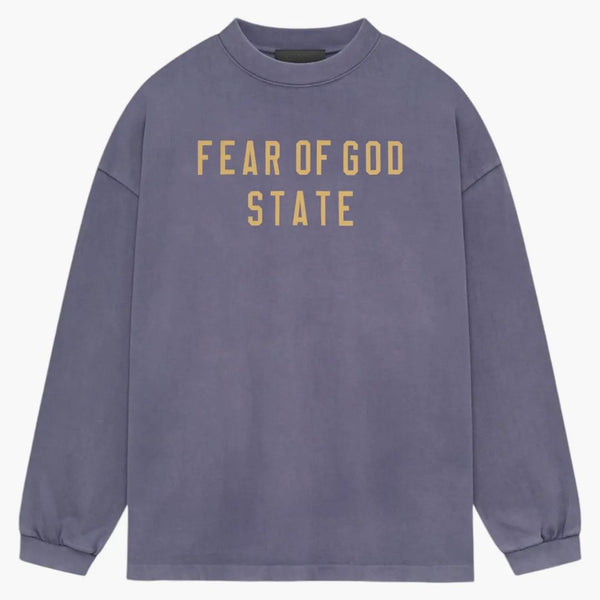 Paura di Dio Essentials Pesante Longsleeve Tea Lavender