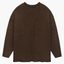 Fear of God Essentials Heavy Waffle Cardigan Brown