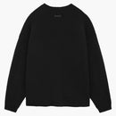 Fear of God Essentials Heavy Waffle Crewneck Sweater Black