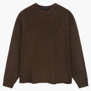 Fear Of God Essentials Heavy Waffle Crewneck Sweater Brown