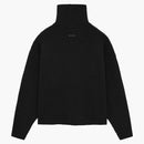 Fear of God Essentials Heavy Waffle Turtleneck Black