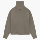 Fear of God Essentials Heavy Waffle Turtleneck Heather Gray