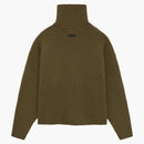 Fear Of God Essentials Heavy Waffle Turtleneck Olive