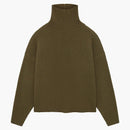 Fear Of God Essentials Heavy Waffle Turtleneck Olive