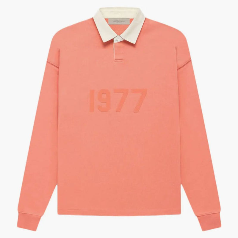 Fear of God Essentials Henley Rugby Coral