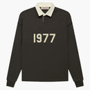 Fear of God Essentials Henley Rugby Off Black