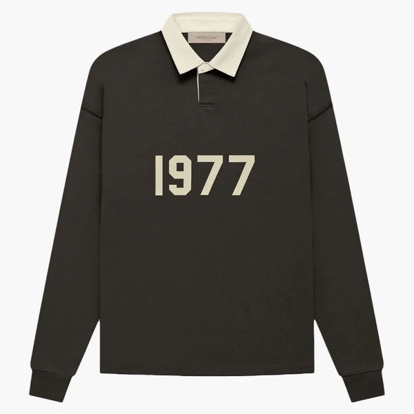 Strach przed Bogiem Essentials Henley Rugby Off Black