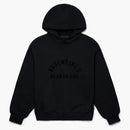 Fear Of God Essentials Arch Logo Hoodie Jet Black