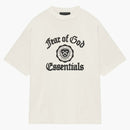 Paura di Dio Esseniales è una cosa del college nero tee bianco