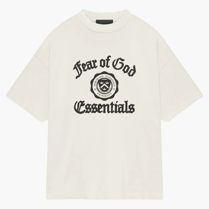 Fear of God Esseniales It's a Black College Thing Tee White