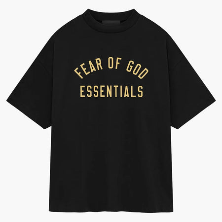 Fear Of God Essentials Jersey Crewneck Tee Black