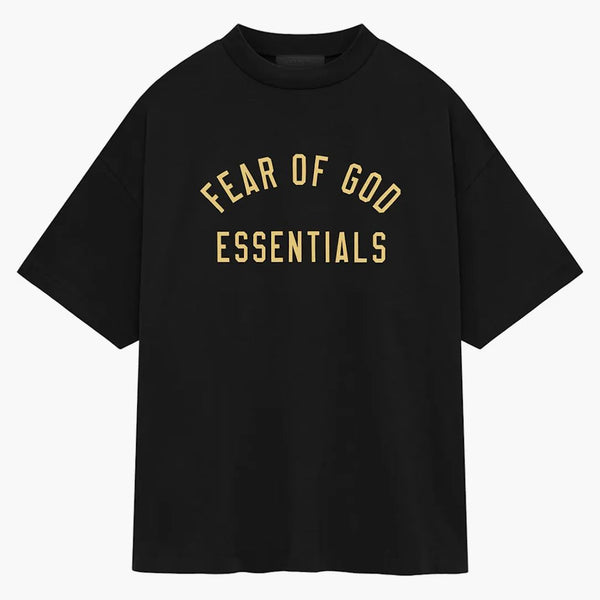Fear Of God Essentials Jersey Crewneck Tee Black